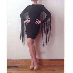 Asos fringe dress